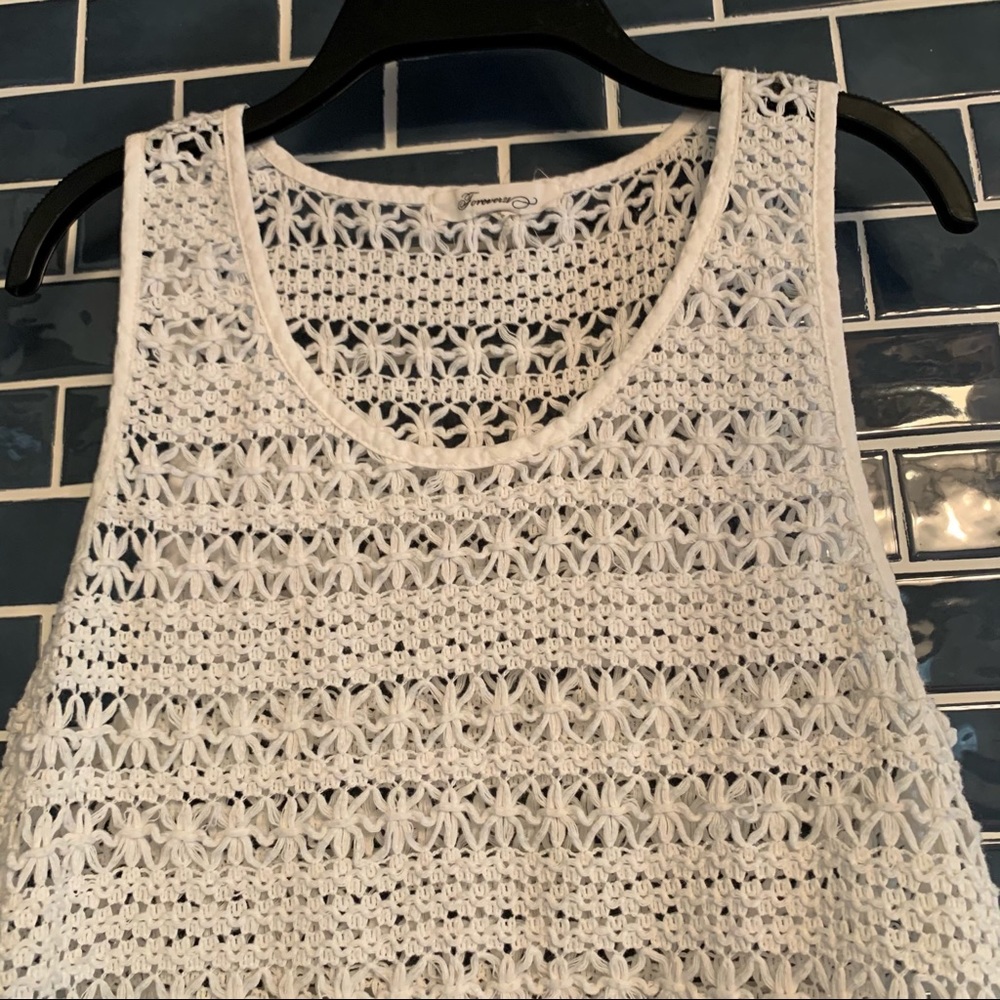 White tank top